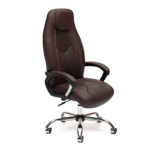 Кресло руководителя TetChair Boss 2tone, коричневый в Роникон